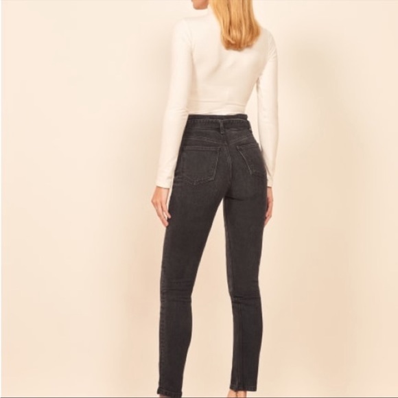 Reformation Kora High Rise Belted Jean - Picture 2 of 6
